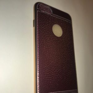 Brown leather iPhone 7/8  and iPhone 7/8 Plus case